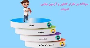 سوالات پر تکرار کنکور و آزمون نهایی ادبیات فارسی