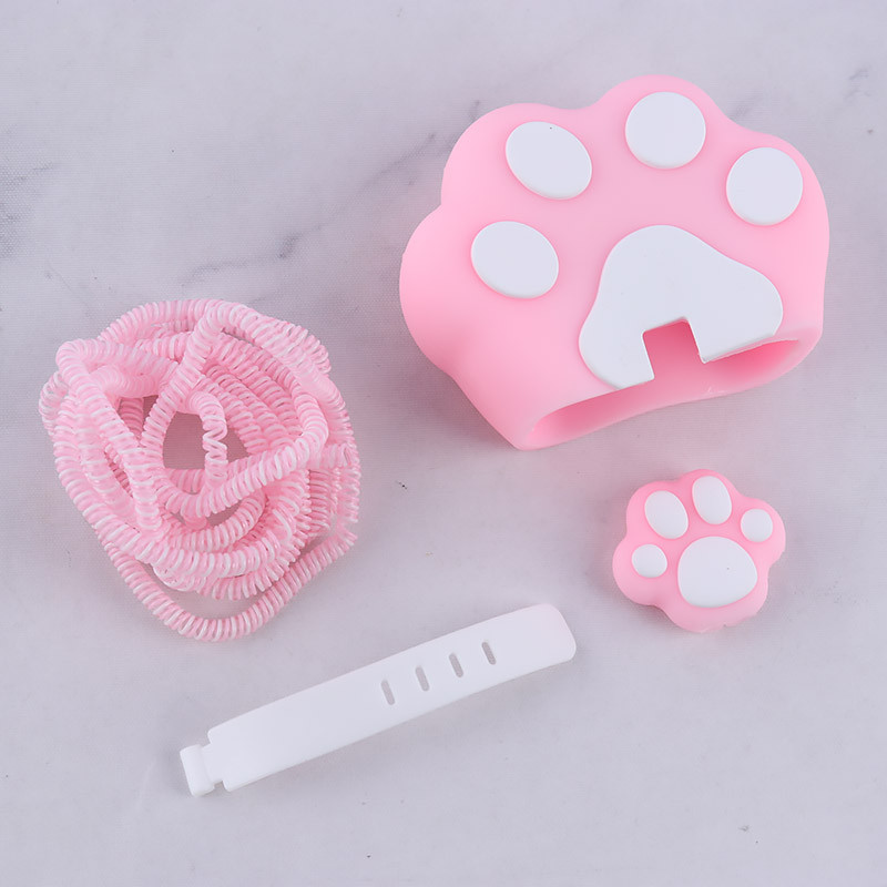 ست محافظ کابل و کلگی شارژر سامسونگ طرح ردپا