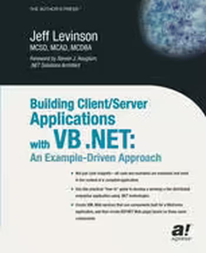 خرید و دانلود نسخه کامل کتاب Building Client/Server Applications with VB .NET: An Example-Driven Approach