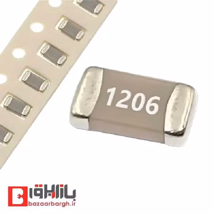 خازن 1 پیکو فاراد SMD 1206