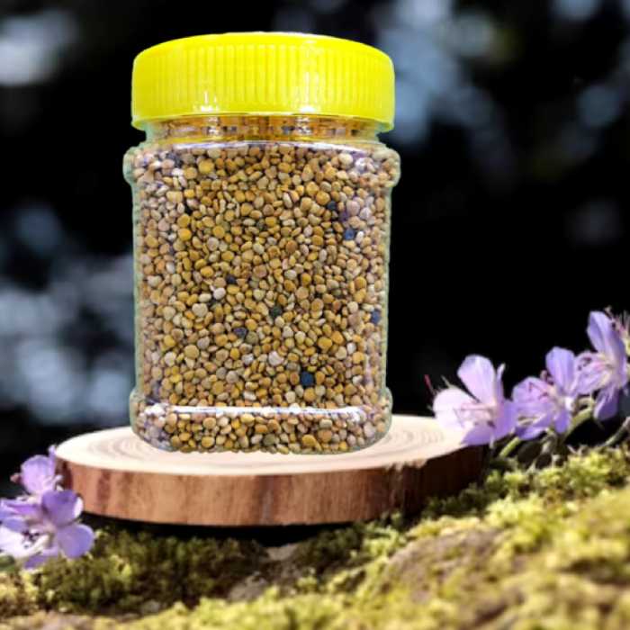 گرده گل کوهی اصل (مستقیم از زنبوردار)(ارسال رایگان و فوری)(نیم کیلویی)