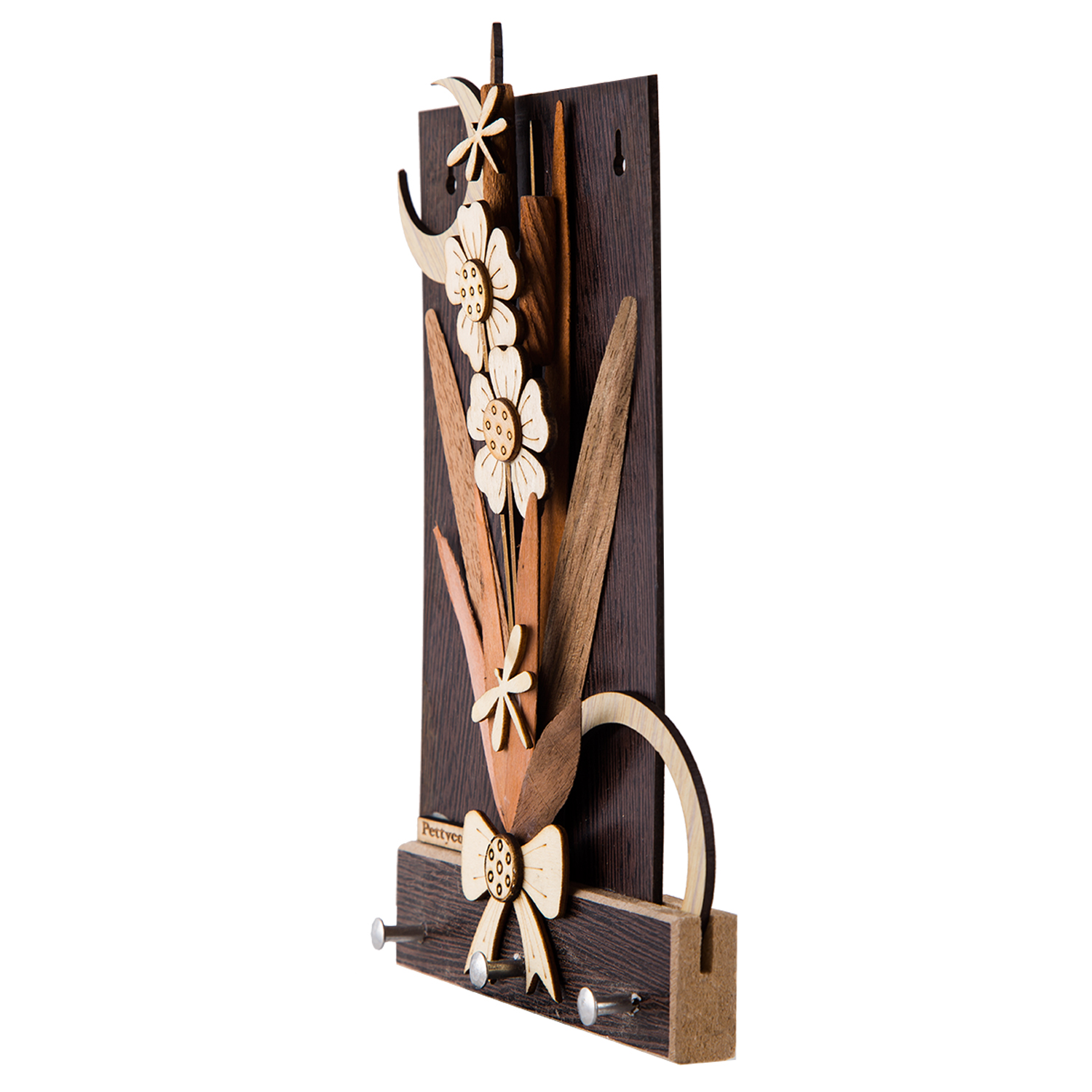 جاکلیدی پتیکو طرح گل و ماه