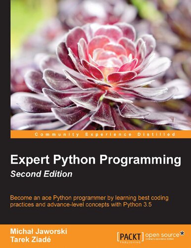 خرید و دانلود نسخه کامل کتاب Expert Python Programming