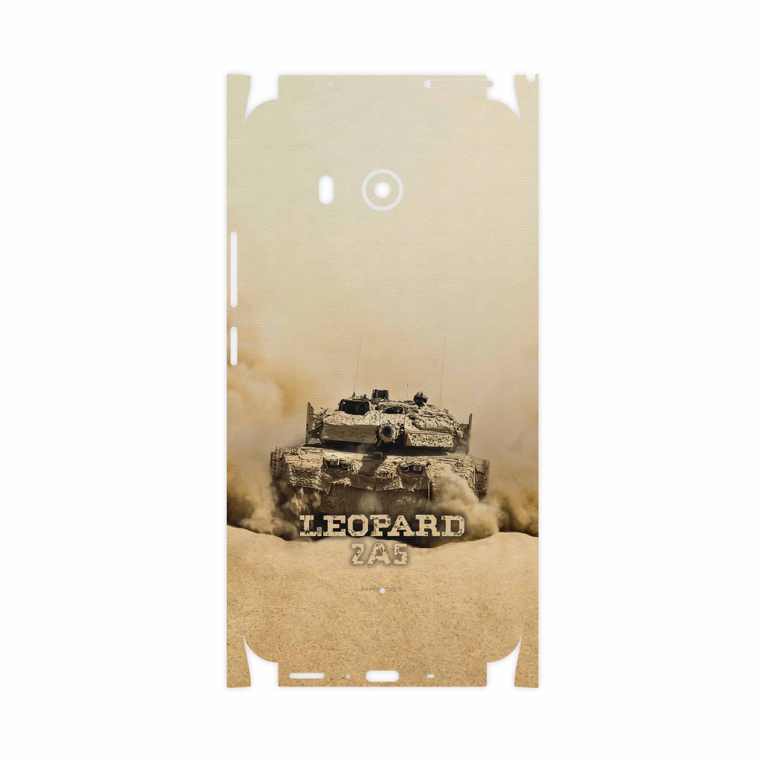برچسب پوششی ماهوت مدل Leopard 2A5 tank-FullSkin مناسب برای گوشی موبایل اچ تی سی U11