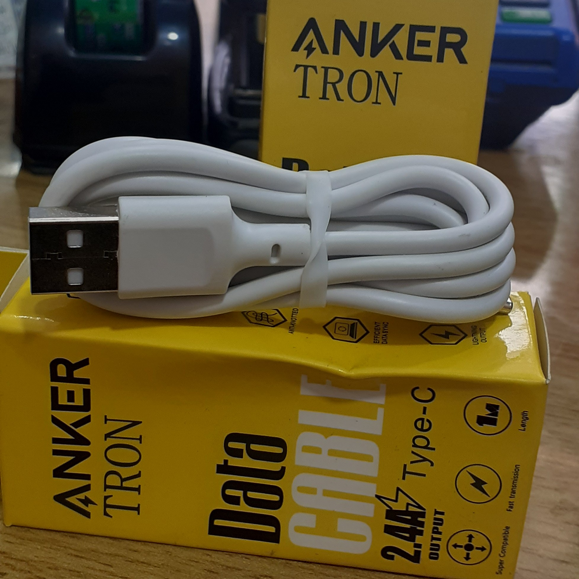 کابل شارژ anker tron فست type c