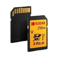 کارت حافظه SDXC کداک مدل A1 - V30 کلاس 10 استاندارد UHS-I U3 سرعت 100mbps ظرفیت 256 گیگابایت