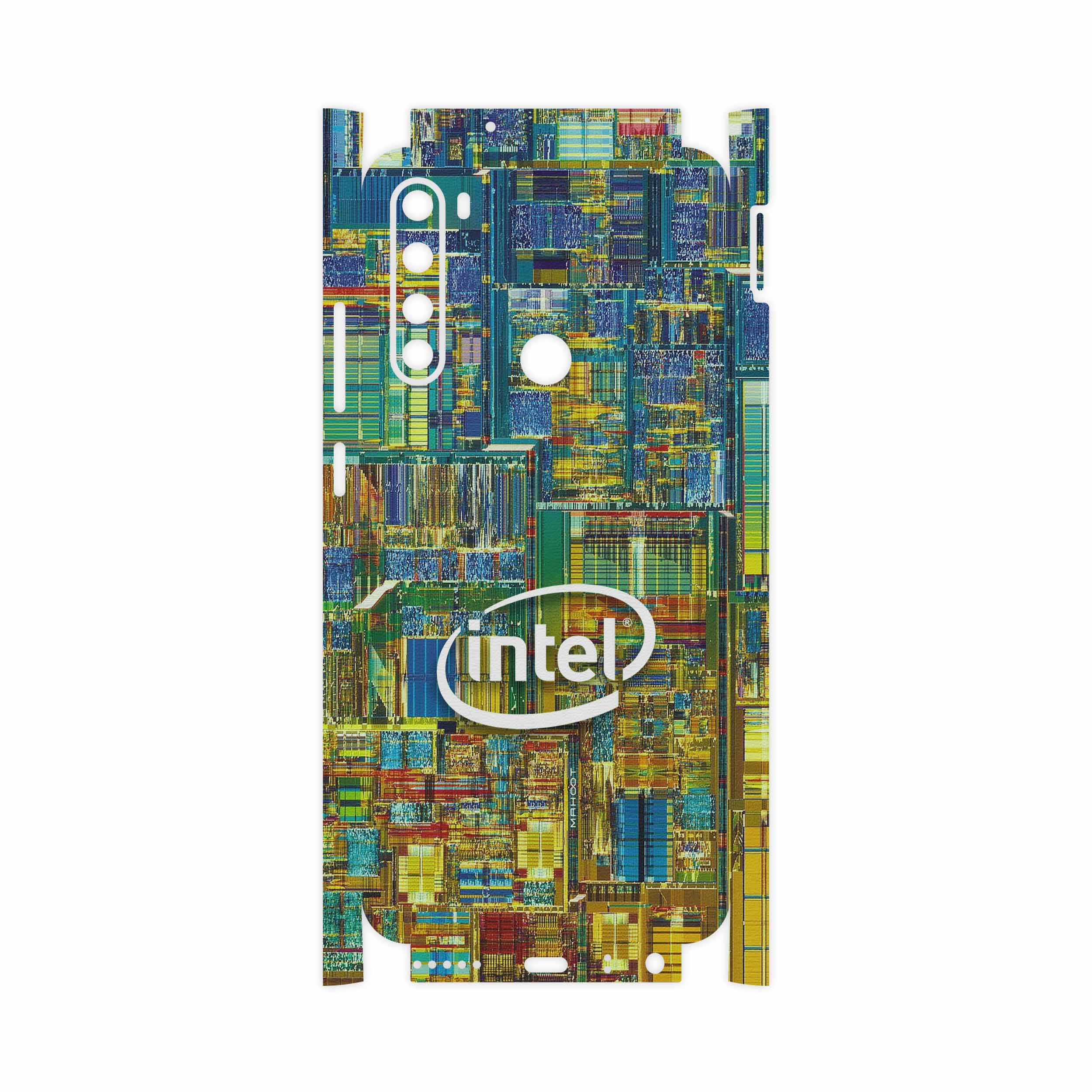 برچسب پوششی ماهوت مدل Intel Brand-FullSkin مناسب برای گوشی موبایل شیائومی Redmi Note 8