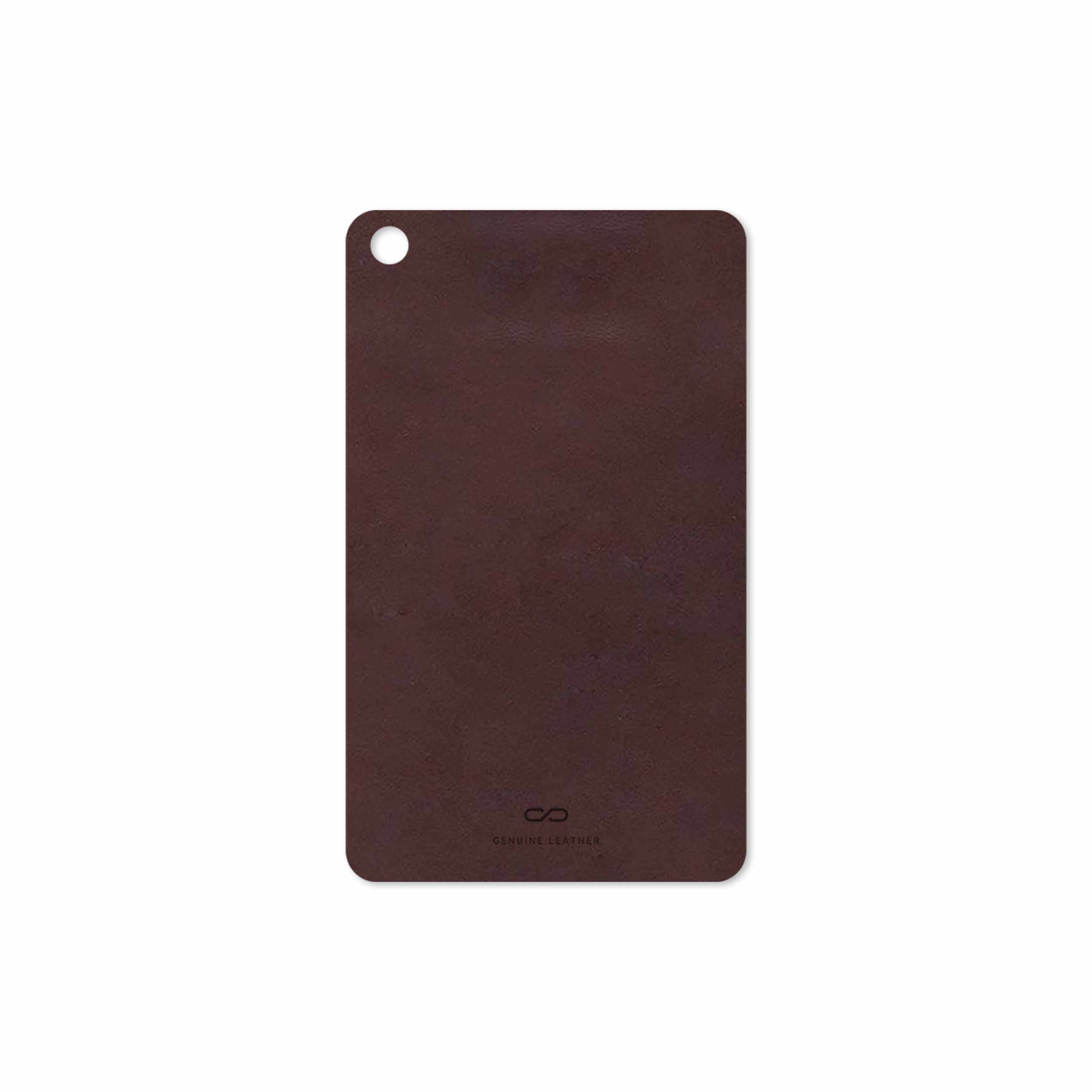 برچسب پوششی ماهوت مدل Matte-Dark-Brown-Leather مناسب برای تبلت شیائومی Mi Pad 4 2018