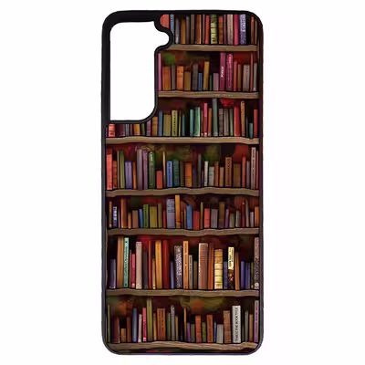 کاور طرح کتابخانه کد 1146 مناسب برای گوشی موبایل سامسونگ galaxy s21