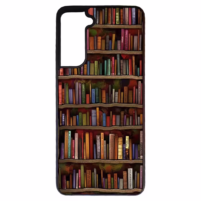 کاور طرح کتابخانه کد 1146 مناسب برای گوشی موبایل سامسونگ galaxy s21
