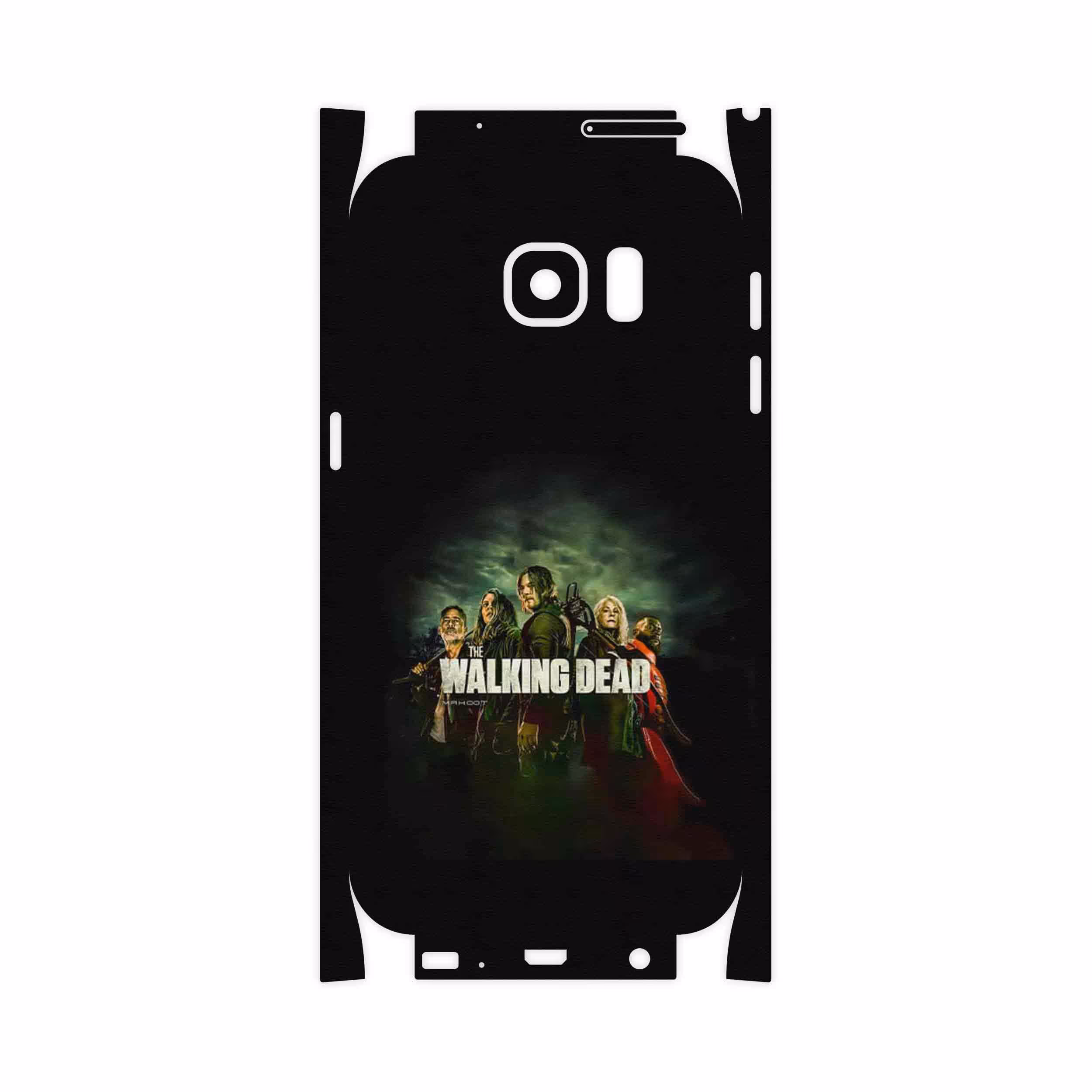برچسب پوششی ماهوت مدل WALKING DEAD-FullSkin مناسب برای گوشی موبایل سامسونگ Galaxy S7