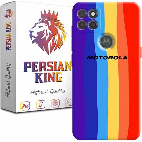 کاور پرشین کینگ مدل RED-HAFT 21 مناسب برای گوشی موبایل موتورولا Moto G9 power