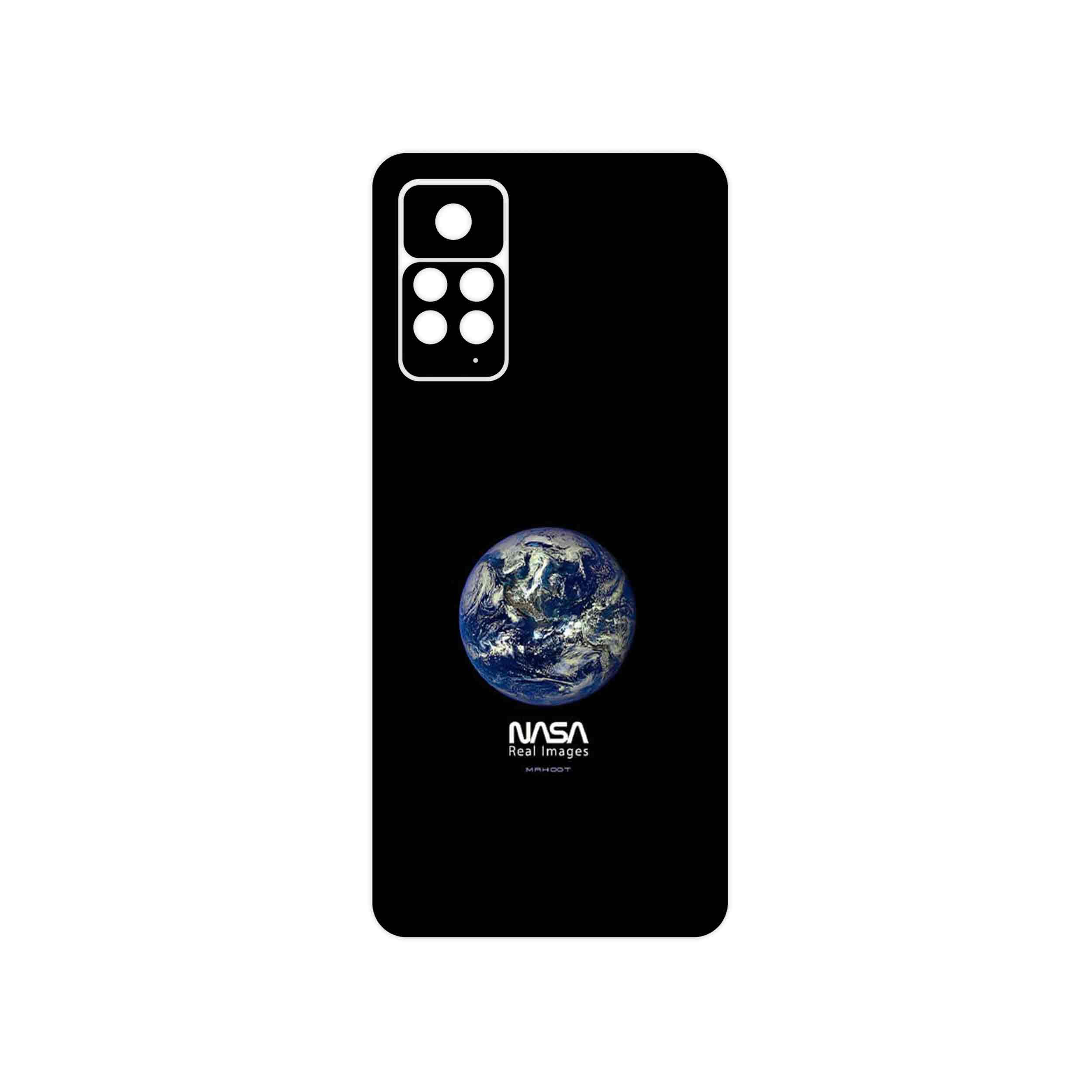 برچسب پوششی ماهوت مدل NASA Home Earth مناسب برای گوشی موبایل شیائومی Redmi Note 11 Pro 5G