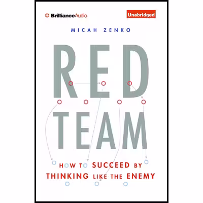 کتاب Red Team اثر Micah Zenko and Christopher Lane انتشارات Brilliance 