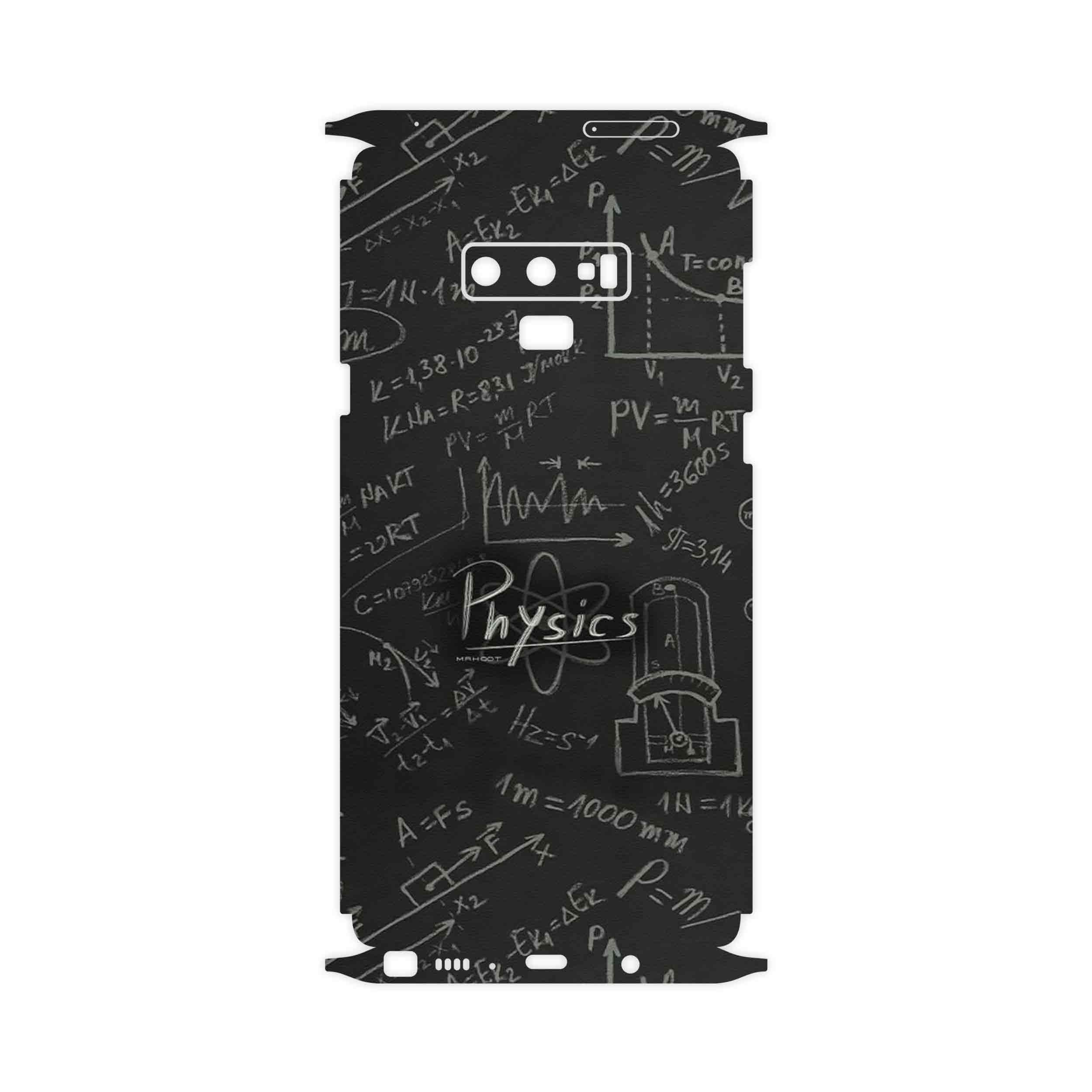 برچسب پوششی ماهوت مدل Physics Science-FullSkin مناسب برای گوشی موبایل سامسونگ Galaxy Note 9