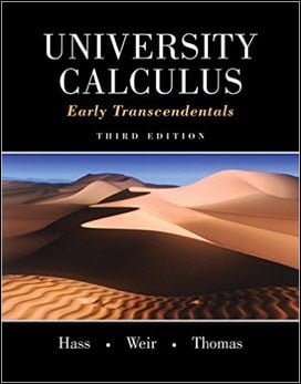  Hass J. R., University Calculus Early Transcendentals, 3rd ed, 2015 - دانلود کتاب های دانشگاهی