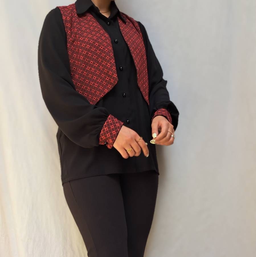 شومیز جلیقه 