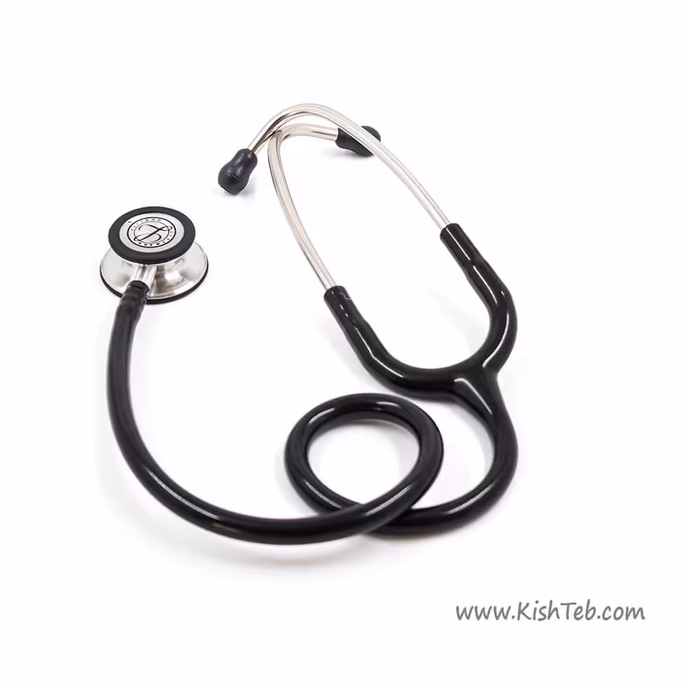 گوشی پزشکی لیتمن کلاسیک3 مشکی استیل 5620