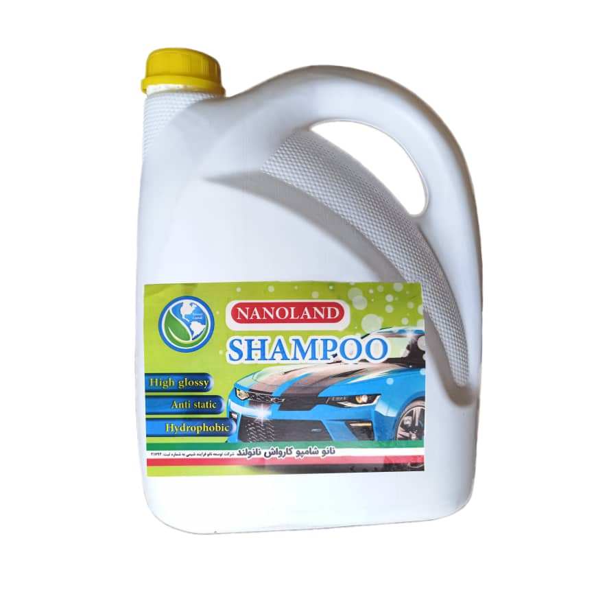 شامپو  نانو کارواش پلاس نانولند مدل NSH 4000ml حجم 4000 میلی لیتر