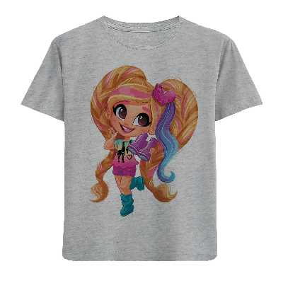 تی شرت بچگانه مدل کوتاه دختر F340