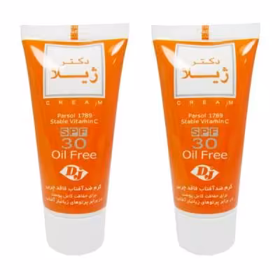 کرم ضد آفتاب دکتر ژیلا کد 01 حجم 30 میلی لیتر مجموعه 2 عددی