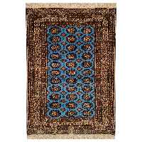 فرش دستبافت دو و نیم متری مدل ترکمن کد 1154