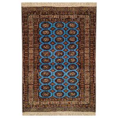 فرش دستبافت دو و نیم متری مدل ترکمن کد 1154