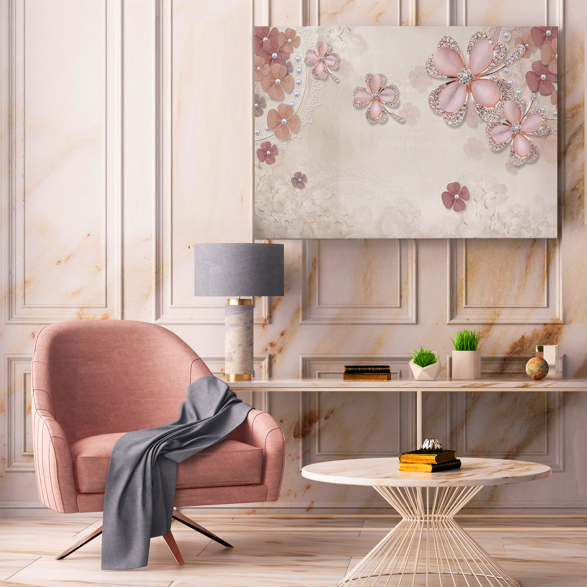 تابلو بوم دکوپیک کد Lux-208