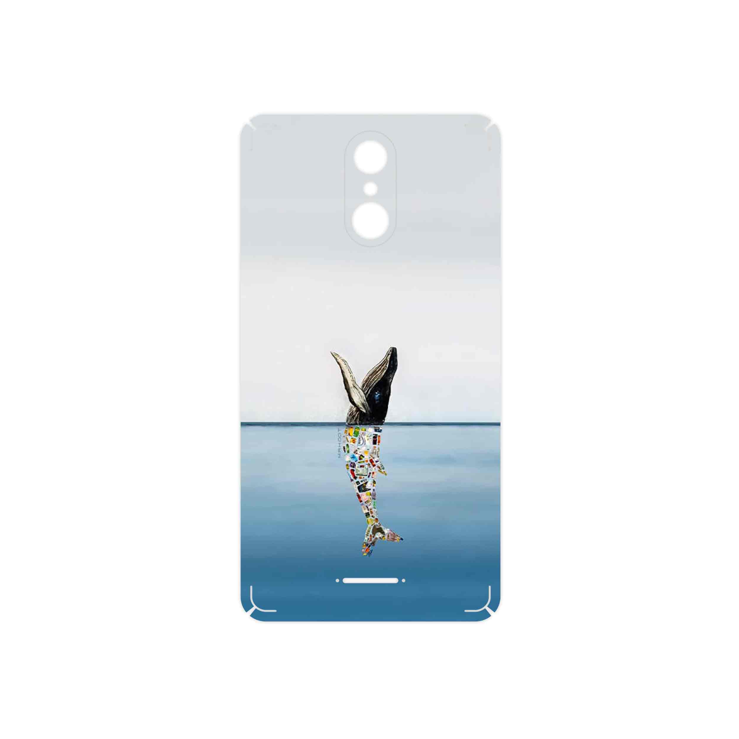 برچسب پوششی ماهوت مدل Collage of Sea Trash مناسب برای گوشی موبایل تکنو WX3F LTE