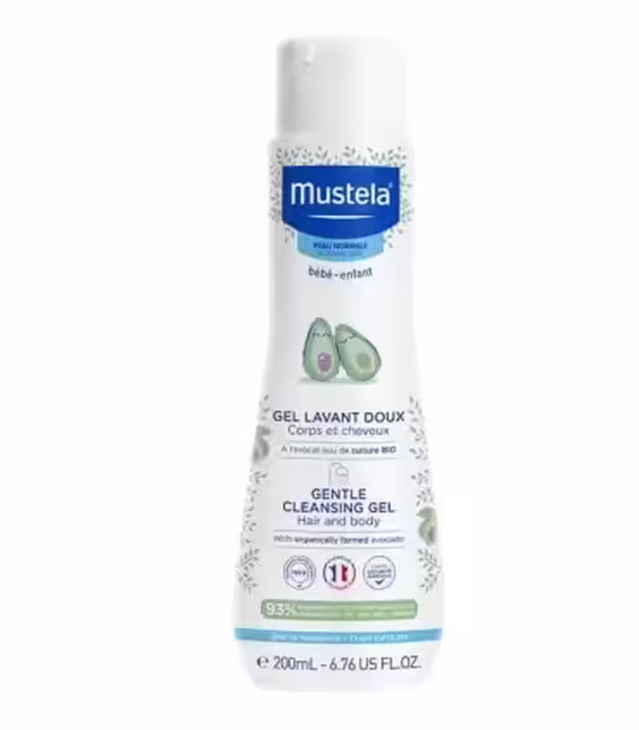 شامپو سر و بدن کودک 200 میل درمو کلینزینگ موستلا MUSTELA