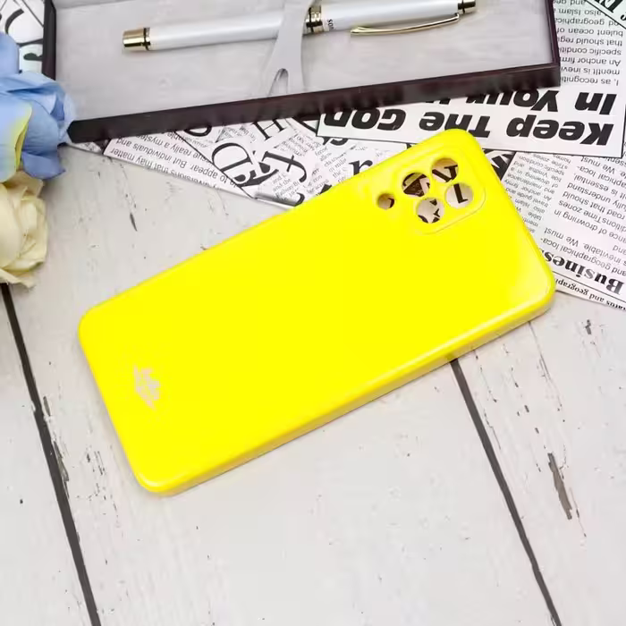 قاب محافظ لنزدار Belkin سامسونگ A22 4G رنگ زرد