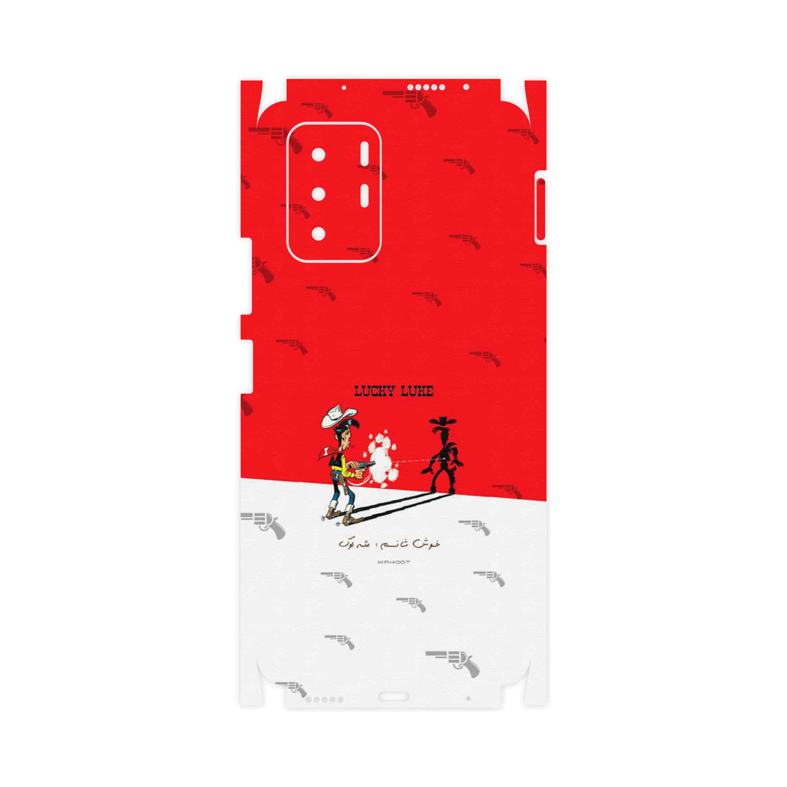 برچسب پوششی ماهوت مدل Lucky Luke-FullSkin مناسب برای گوشی موبایل شیائومی Redmi Note 10 Pro (China)