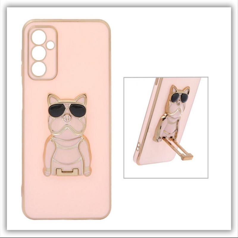 قاب My Case Dog مدل Samsung A13 5G -A04S - F13- M13 4G-M23 صورتی