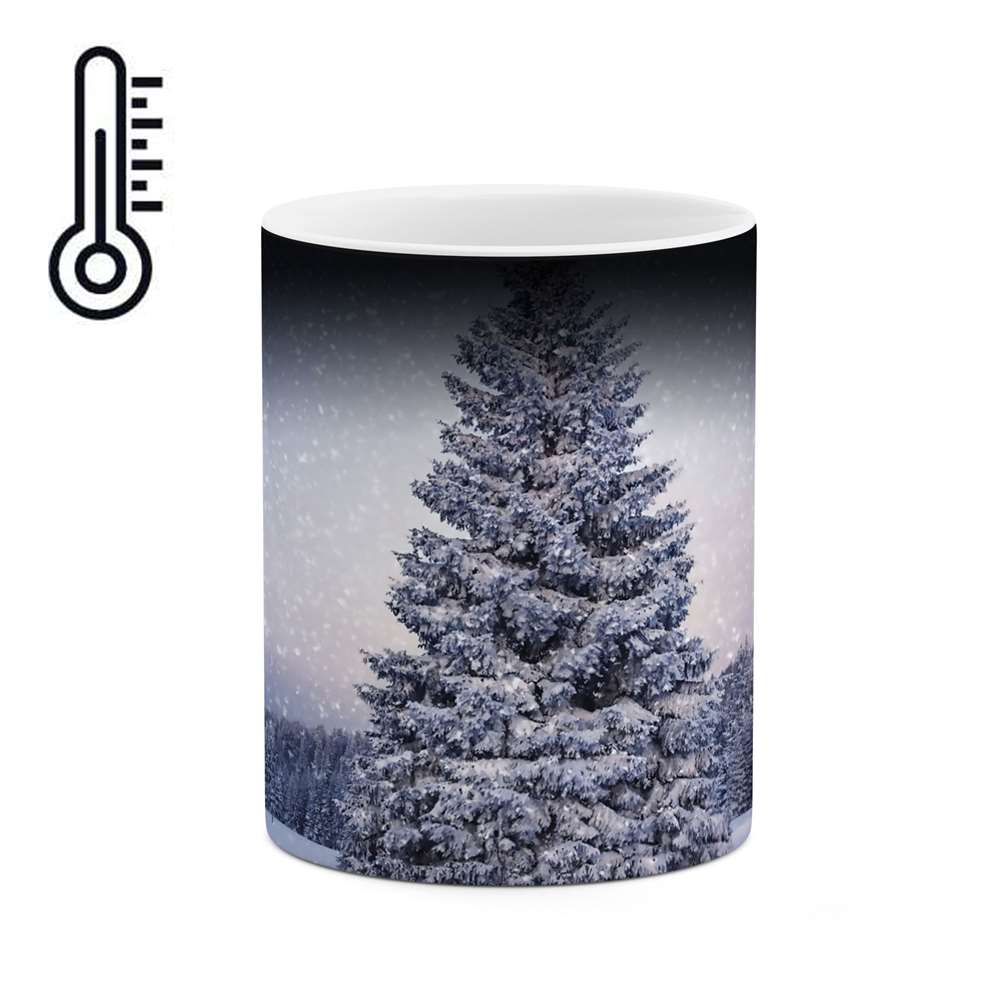 ماگ حرارتی طرح درخت برفی مدل mgh05140