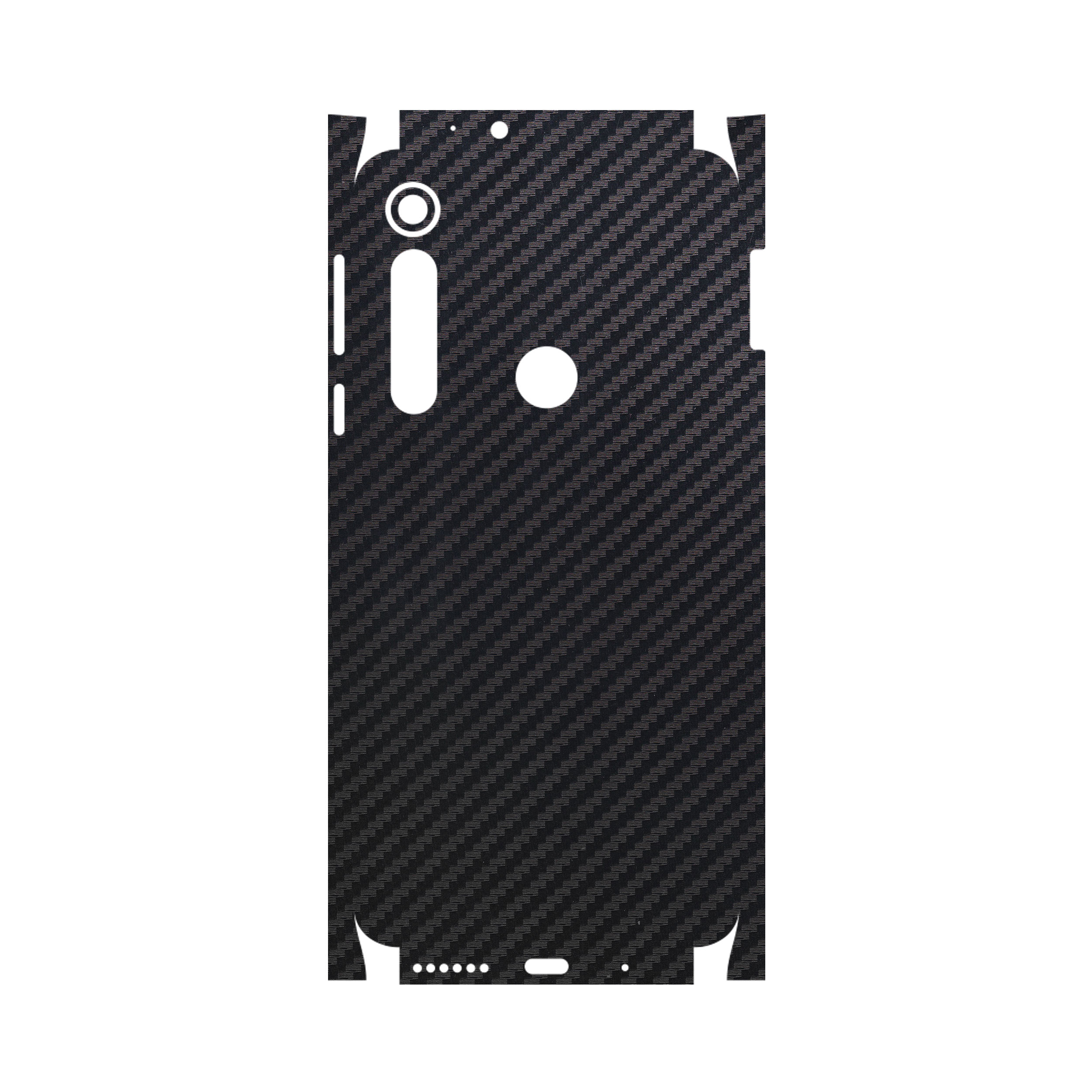 برچسب پوششی ماهوت مدل Carbon-Fiber-FullSkin مناسب برای گوشی موبایل موتورولا One Macro