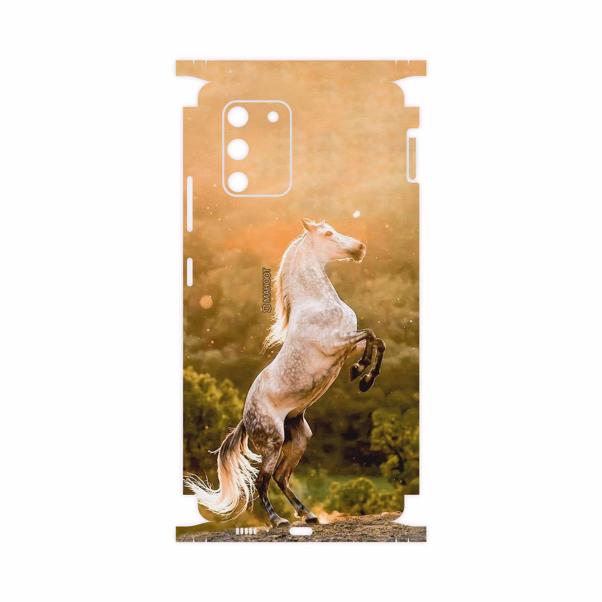 برچسب پوششی ماهوت مدل Horse-2-FullSkin مناسب برای گوشی موبایل سامسونگ Galaxy S10 Lite