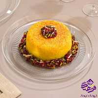 دیس شیشه ای گرد 30سانت لیمون