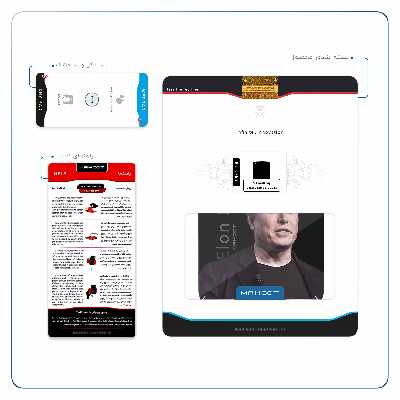 برچسب پوششی ماهوت مدل Elon Musk مناسب برای تبلت سامسونگ Galaxy Tab 3 8.0 2013 T310