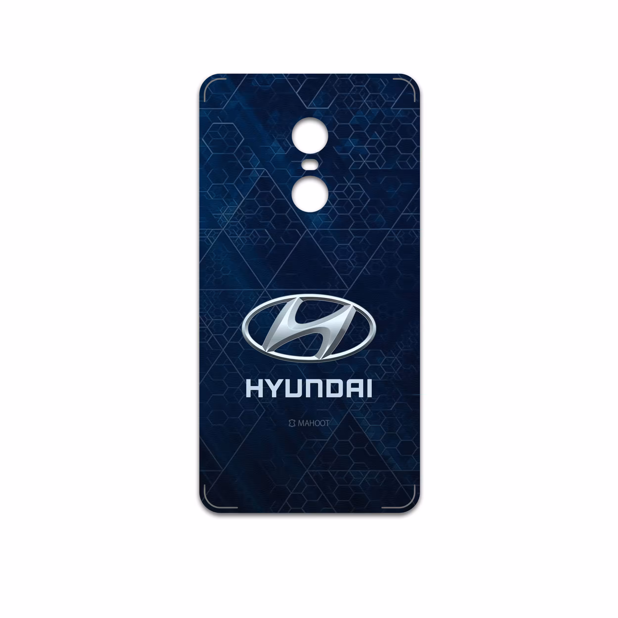 برچسب پوششی ماهوت مدل Hyundai-Logo مناسب برای گوشی موبایل شیائومی Redmi Note 4