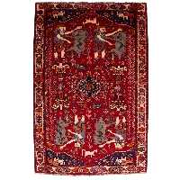 فرش دستباف قدیمی پنج و نیم متری سی پرشیا کد 179123