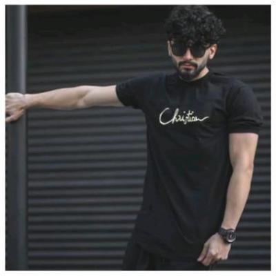 تیشرت مردانه و پسرانه رنگ مشکی