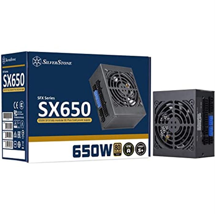 منبع تغذیه کامپیوتر سیلوراستون مدل SST-SX650-G