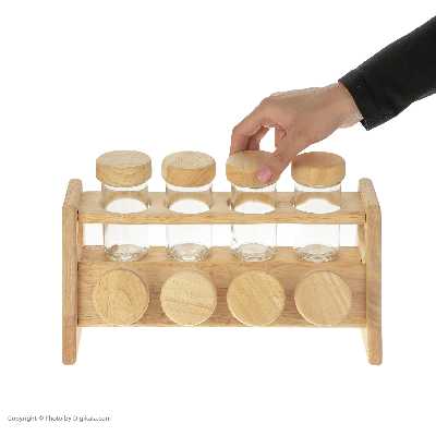  ست جا ادویه 8 پارچه مدل NATURE کد K985