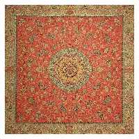 رومیزی ترمه مدل شقایق کد TRM117