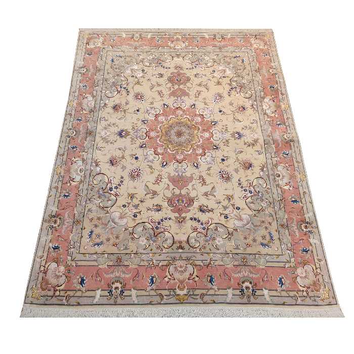 فرش دستباف سه متری طرح علیای تبریز مدل KH