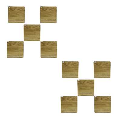 زیره کیک مدل 1099 مجموعه 10 عددی