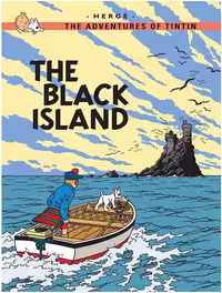 کتاب The black island جزیره سیاه (تن تن 7) گلاسه