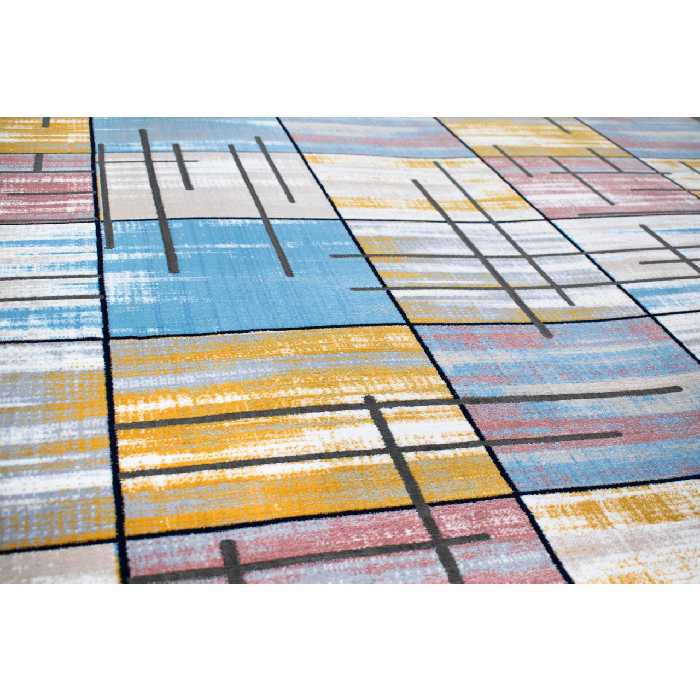 فرش ماشینی افرند طرح پتینه کد 6606