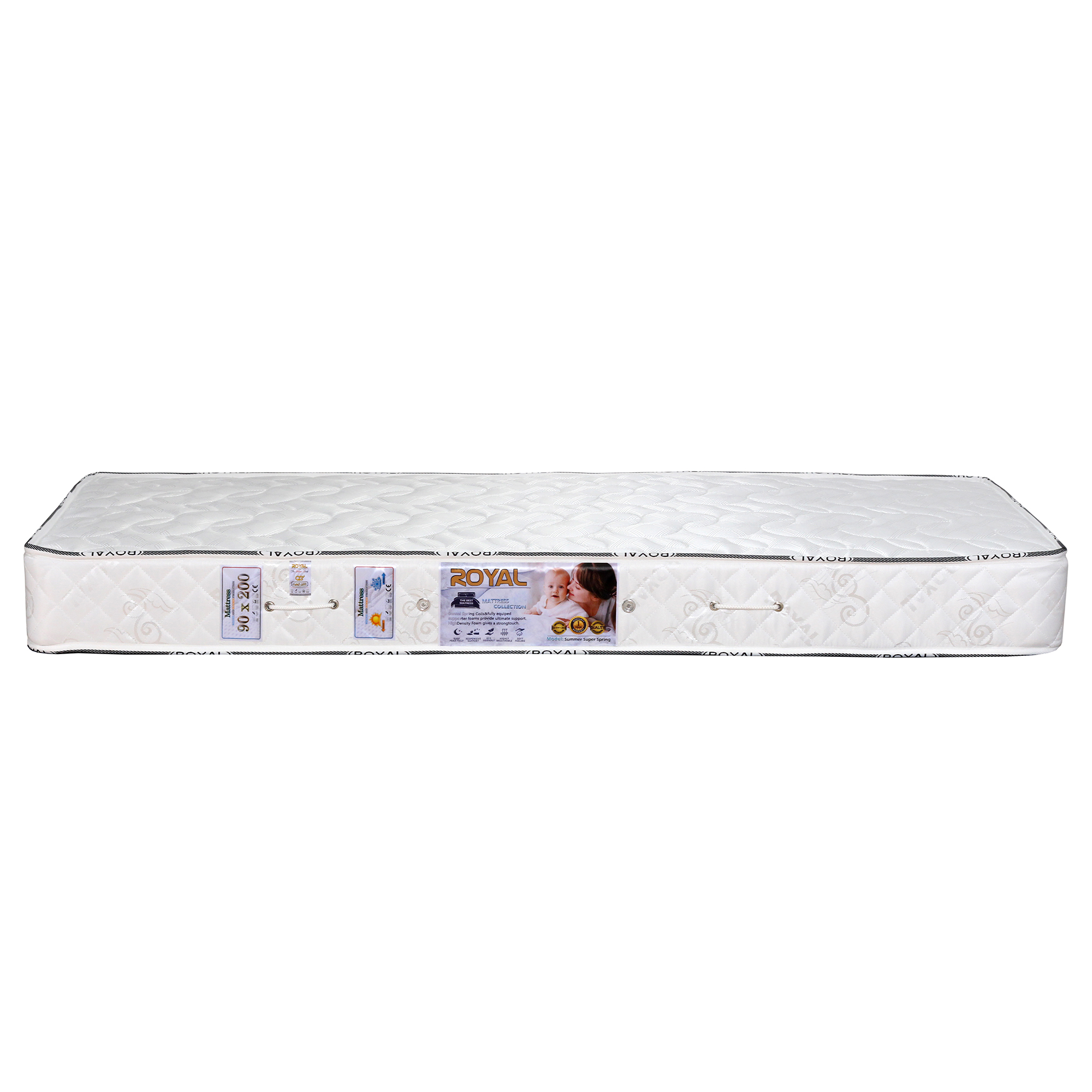 تشک رویال مدل سان طبی یک نفره سایز 200x120 سانتیمتر