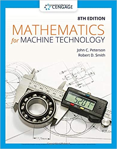  دانلود کتاب Mathematics For Machine Technology, 8th ed, 2019 - دانلود کتاب های دانشگاهی